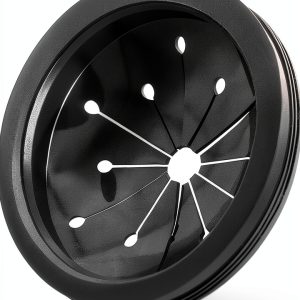 GANPUB Rubber Splash Guard Garbage Disposal Cover Black-0