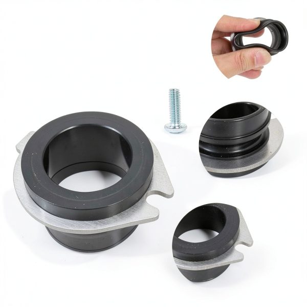Ketofa Garbage Disposal Coupling Black Plastic Replacement-1