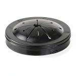 Moen Garbage Disposal Splash Guard Black Neoprene-0