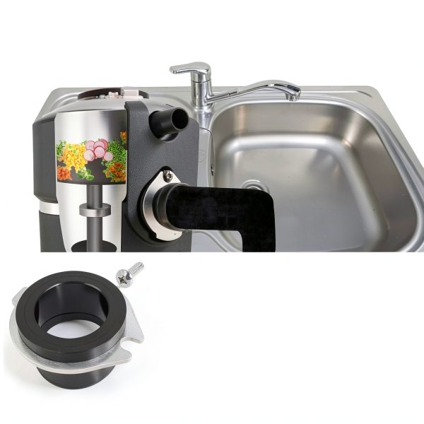Ketofa Garbage Disposal Coupling Black Plastic Replacement-4