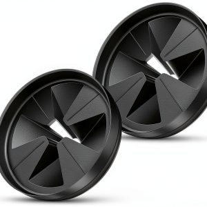 SYIDINZN Garbage Disposal Splash Guard Black Rubber Easy-0