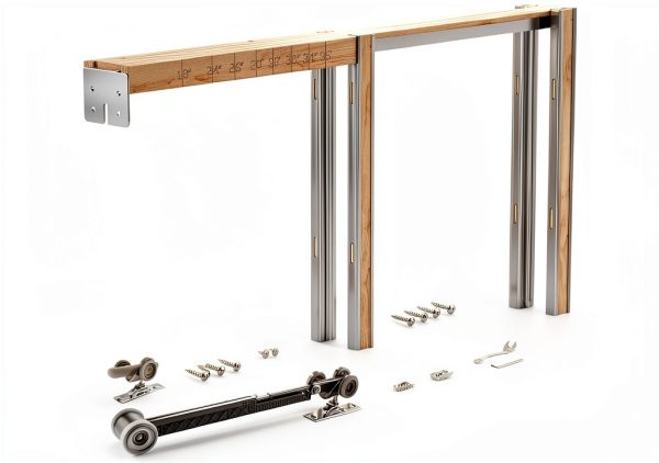 JUJUBON Pocket Door Frame Kit-0