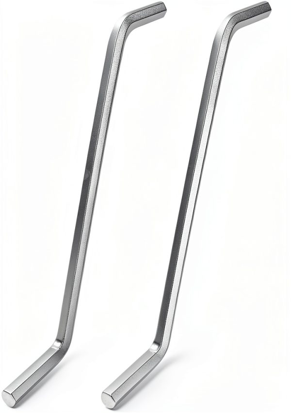 Triwenve Garbage Disposal Wrench Alloy Steel Silver GDW-01-0