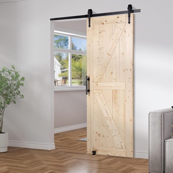 VEVOR Wood Barn Door Kit-8