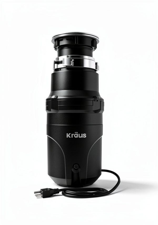 Kraus Garbage Disposal Air Switch Matte Black Durable Design-7
