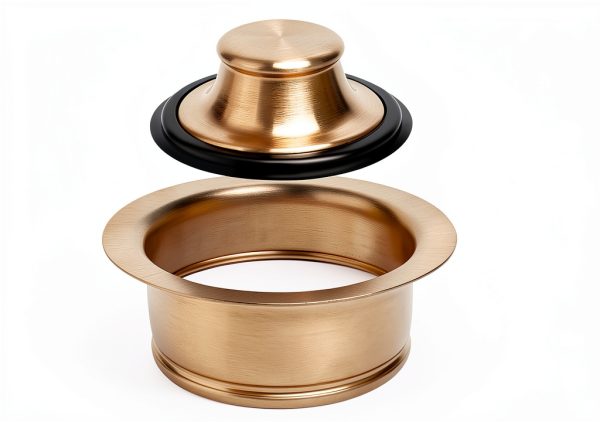 Garmaing Champagne Bronze Garbage Disposal Flange 304-7
