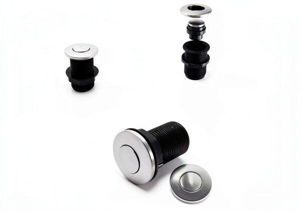 Ketofa Garbage Disposal Air Switch Stainless Steel-1