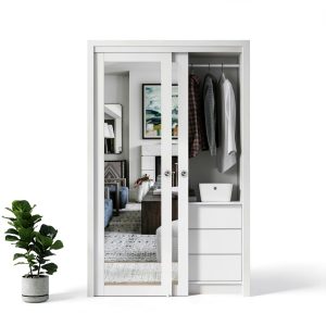Sliding Closet Doors COSHOMER Engineered Wood-0