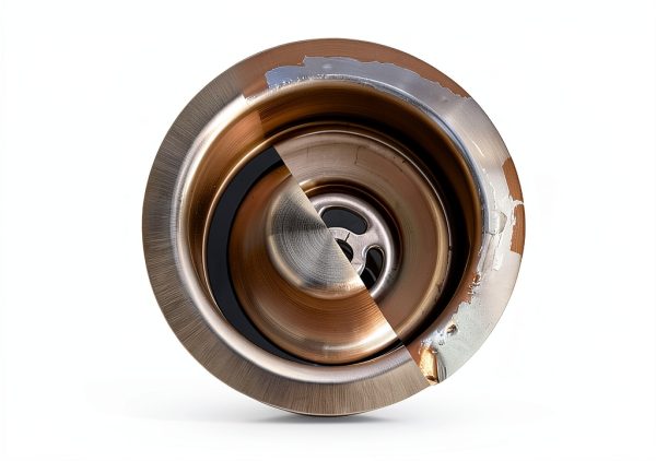 Garmaing Champagne Bronze Garbage Disposal Flange 304-3