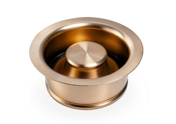 Garmaing Champagne Bronze Garbage Disposal Flange 304-4