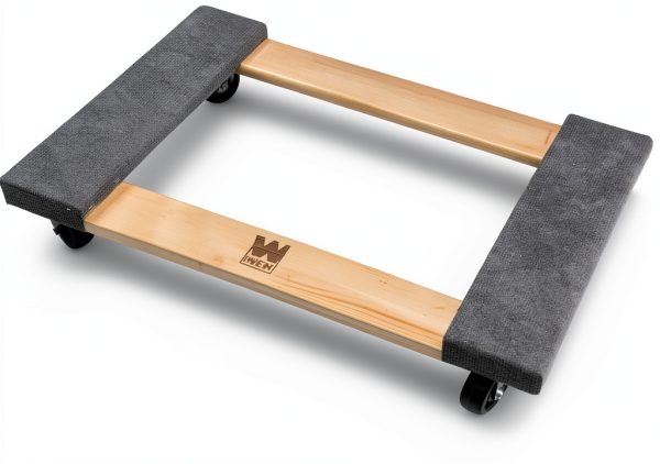 Furniture Moving Dolly WEN 2 Pack 18x30 Hardwood with 1320 lb Capacity-4