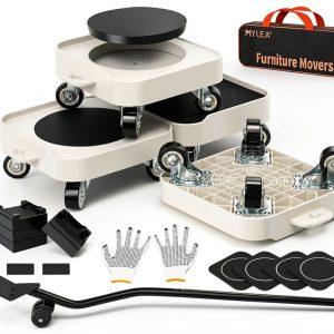 Furniture Dolly MYUEA Movers with Removable Pad and Non Slip Wheels-0