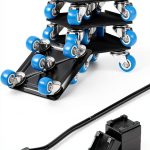 Heavy Duty Furniture Moving Tool Set Shnbxtnd 5-Wheel Dolly Blue-0