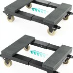 Heavy Duty Furniture Dolly WINAZ 2 Pack, 800lb Capacity, Swivel-0