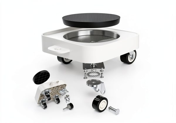 Furniture Dolly MYUEA Movers with Removable Pad and Non Slip Wheels-1