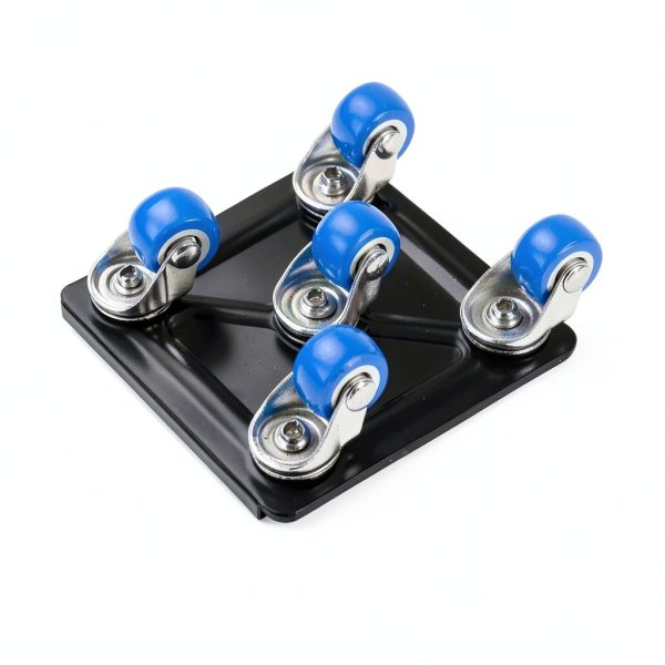 Heavy Duty Furniture Moving Tool Set Shnbxtnd 5-Wheel Dolly Blue-3