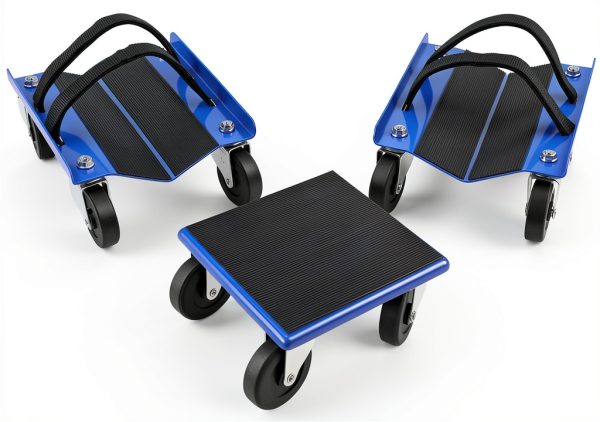 Snowmobile Dollies KASTFORCE 12 Wheel Set with Rubber Pad KF2020-1
