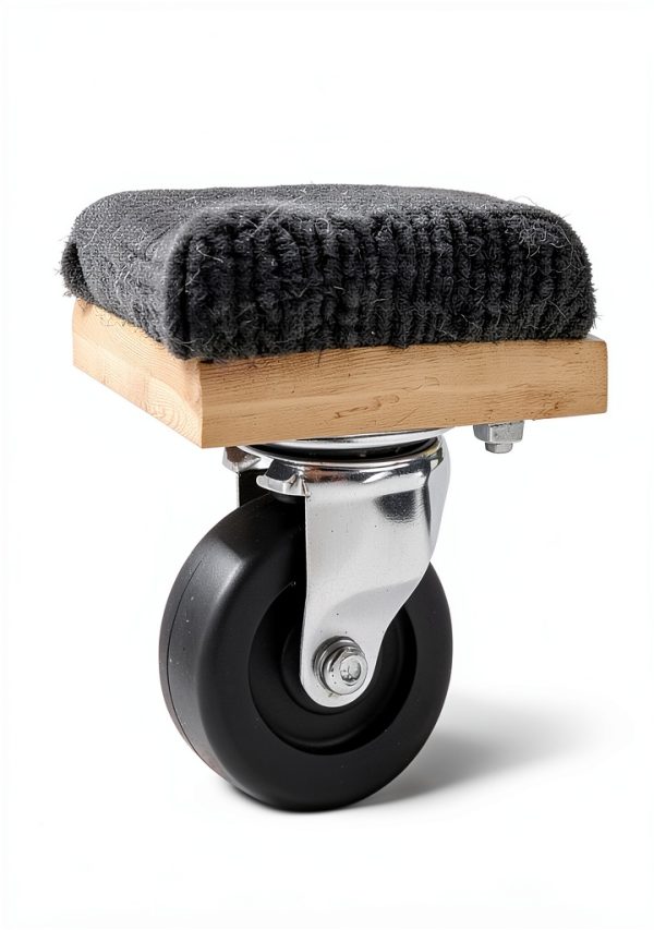 Hardwood Furniture Moving Dolly MaxWorks 50856 18x12 Natural Two Pack-6