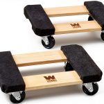 Furniture Dolly WEN 721218 12x18 Hardwood 2-Pack 1000 lbs Capacity-0